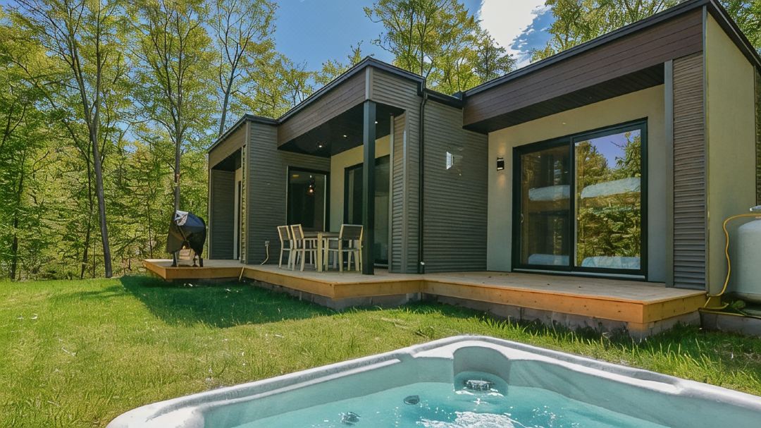 Bel Air Tremblant ANDORRA FAMILLE: 1 KING, 2 LITS SUPERPOSÉS, JACUZZI