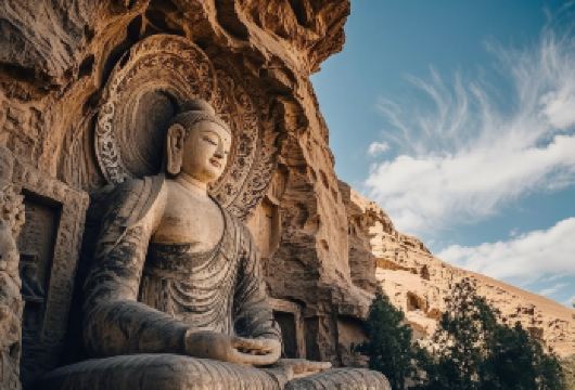 云冈石窟|【3小时深度精讲】【10年博物馆机构精选讲解老师】【10年的专业博物馆课机构，严格挑选讲解老师，在专业的同时又生动有趣，保证讲解质量】