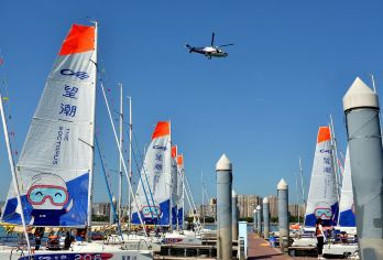 五缘湾望潮帆船【门票代订 赠送小风筝咨询服务】【航行30左右分钟，与大海来个亲密接触】