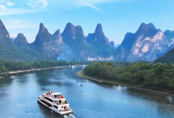 全程漓江三星游船+漓江四星游船一日游【纯玩|桂林/阳朔出发】【[亮点一]乘坐三星游轮/四星游轮（4小时）、漓江20元背景、九马画山、沉浸式赏漓江山水风光；】