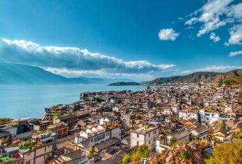 云南：360度环洱海一日游【花海天梯+天空之境+圣托里尼】Q【走茶马古道双镇“喜洲和双廊