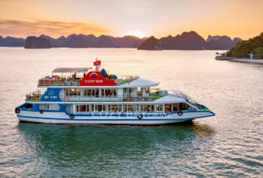 【五星豪华邮轮】河内下龙湾一日游+自助午餐+皮划艇+下午茶【[一价全包]包含接送午餐导游船票门票等，无隐形消费】