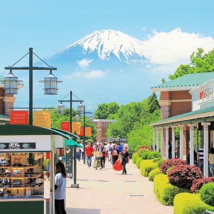 东京富士山+五合目+御殿场奥特莱斯 / 木之花之汤温泉体验
