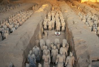 西安：兵马俑~华清宫~大雁塔~大唐不夜城 一日游 中文包车Q【私人包车 行程可调 车接车送 旅行省心省力】