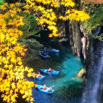熊本宫崎|九州高千穗峡·天空小火车·阿苏山草千里一日游