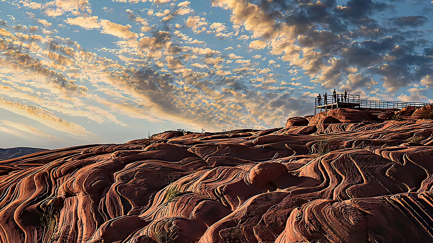 陕西波浪谷+波罗古堡建筑群一日游【榆林出发】