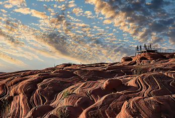 陕西波浪谷+波罗古堡建筑群一日游【榆林出发】【纯玩无购物】