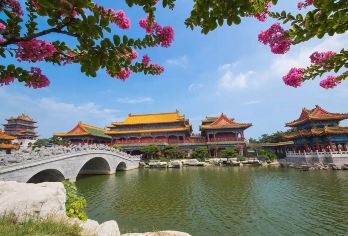 从蓬莱出发：三仙山风景区一日游【满7人可接站、可送票】【临海而立，体会八仙我欲乘风去的感觉】