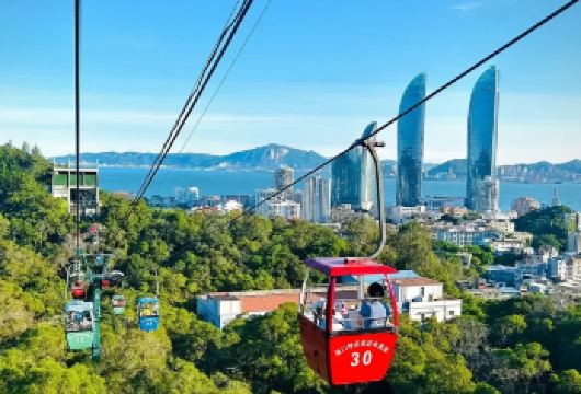 【马年特惠】钟鼓索道厦大植物园I山海全景畅游●15人纯玩团【[成团保障|金牌导游]厦门本土旅行社，自营直发不转手，一人即成团，天天发班，金牌导游全程讲解贴心服务】