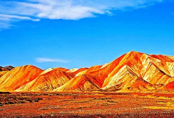 张掖七彩丹霞+平山湖大峡谷一日游【市区上门接+纯玩无购物】【动车站及市区内酒店免费接】