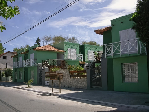 Mar de Ajo酒店住宿-Complejo Hueney