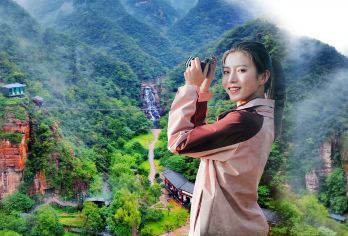 洛阳龙潭大峡谷一日游【纯玩无购物团 景区直通车 半自由行】【[纯玩团]全程保证不进购物店，纯玩旅游团 无强制消费，景区里面自由活动游玩，行程轻松舒适】