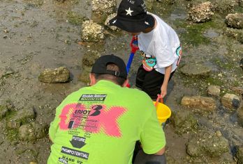 海口北港岛【亲子赶海丨专业领队带玩丨提供赶海工具丨抽虾捡螺】【亲子趣味赶海纯玩】