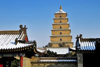 西安大雁塔+大慈恩寺半日游【含大门票+2-8人精品讲解团】【含慈恩寺大门票+专业人工讲解1小时左右】