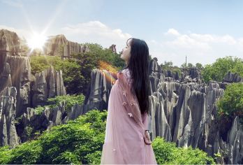 昆明石林+滇池+民族村纯玩一日游【8人小团-可升级私家团】【当地司机服务，全程不进购物店，游玩时间充足，服务体验更佳；】