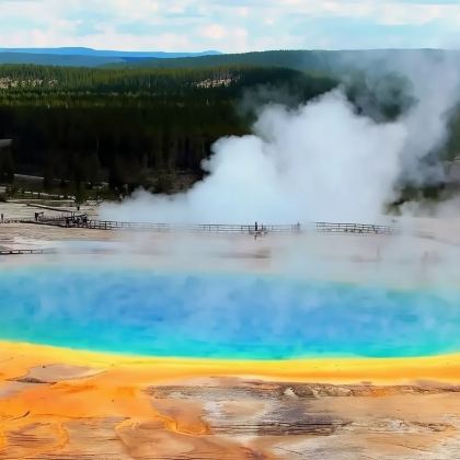 怀欧塔普地热公园+爱歌顿农场中文小团一日游拼团包团含门票