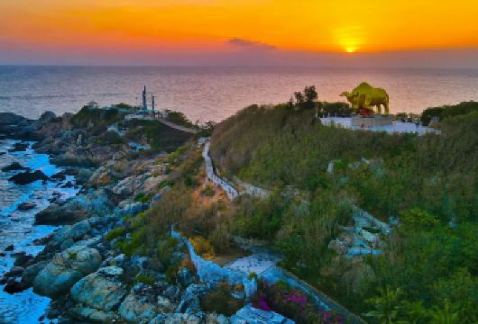 三亚西岛+天涯海角一日游【含门船票+接送·上岛自由活动】【[全区域接送]三亚市区、三亚湾、大东海、亚龙湾均可接送】