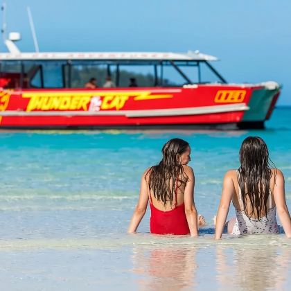 圣灵群岛白天堂雷霆猫/霹雳猫号【希尔湾观景台丨午餐丨浮潜】