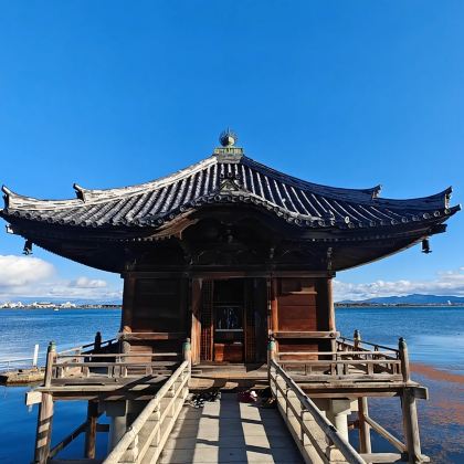日本滋贺琵琶湖三千院+白须神社+浮御堂一日游