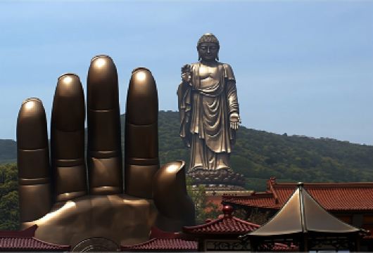 【南京出发】无锡灵山+夜游拈花湾1日游【[优质交通]空调旅游巴士，一人一座】