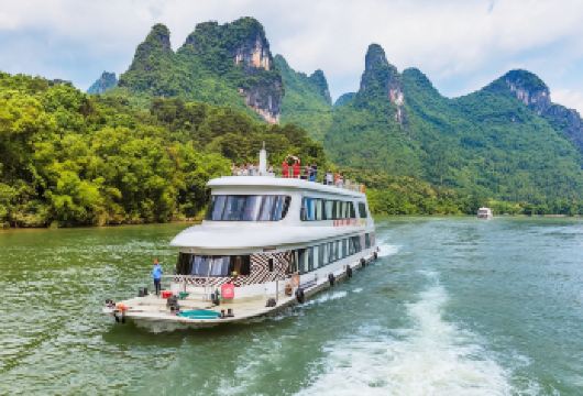 桂林阳朔+漓江正航三星游船/四星游船票半日游【可选舱位】【[舒适出游]漓江三星船/四星船，多舱位可选】