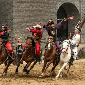 万岁山武侠城一日游上门接·银丝古建邂逅王婆说媒·闯荡热血江湖