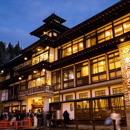 日本仙台出发|银山温泉*汤屋原型+大观音像一日|冬季限定包车