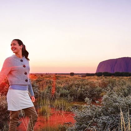 澳大利亚北领地尤拉拉乌鲁鲁英文日落 含接送/可附加BBQ晚餐