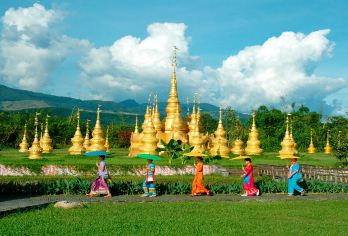 【中缅边境纯玩】西双版纳勐景来+独树成林+打洛国门打卡一日游【[精美傣家美食]特色烤鱼、秘制烤鸡、炸猪皮、版纳独有包烧菜等等传统傣家美食等你来尝】