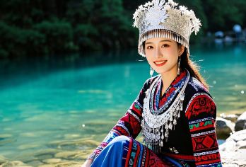 贵州荔波小七孔景区一日游（专车上门接）纯玩无购物店【一日游套餐：贵阳市区（1环内）2人起，提供上门接服务（超区可退交通补贴10/人）】