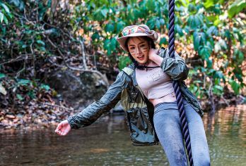 勐远仙境一日游【雨林穿越-悬崖咖啡-溶洞探险-上门接送】【西双版纳有100多条雨林徒步线路，在联合国保护区、政府特许经营的合法线路，只有勐远仙境1条】