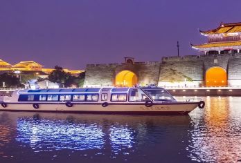 姑苏水上游+胥门自由行【真正绕苏州城一圈的水上游】【白天，看古城古朴风貌；夜晚，赏灯光勾勒的梦幻景致】