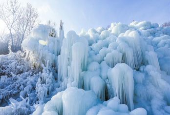 玉渡山景区一日游纯玩无购物不推自费.通天瀑冰瀑奇观【亲子，情侣，朋友，郊游】