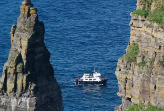都柏林往返：莫赫悬崖+爱尔威洞穴【包车一日游】【包车游不拼车|中文司机服务|景点可调|可定制日游】