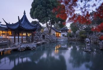 狮子林+寒山寺+山塘街+苏州民俗博物馆一日游（F线）【涵盖了苏州代表性的景点，世界文化遗产】