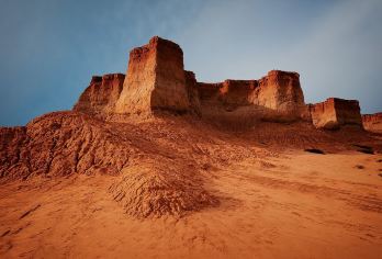 【35人精品团】 山西恒山畅游3小时+悬空寺+大同土林一日游【游玩安排：精华景点门票全含，一路欣赏晋北地貌风情等风光】