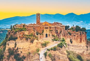 意大利罗马白露里治奥古城一日游-打卡宫崎骏笔下的“天空之城”【探秘宫崎骏灵感之源，漫步白露里治奥，邂逅如梦似幻的“天空之城”奇景】