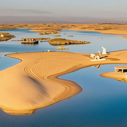 银川出发一日游·内蒙古乌海湖+满巴拉僧庙+远观甘德尔山