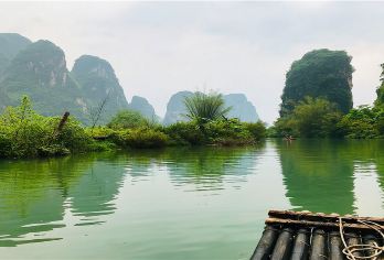 阳朔遇龙河漂游+杨堤漓江竹筏+画廊古镇一日游【小团/私家团】【[8人小团]真小团，不超过8人，绝无车上推销。[私家团]一单一团，时间景点可按需调整，本地玩家带你嗨】