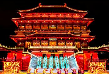 西安大唐芙蓉园+《梦回大唐》演出门票【刷码入园/秒回大唐】【[一秒入唐]穿越千年时空，让您在分秒间领略大唐雄风，梦回唐朝，做一回“唐潮人”】