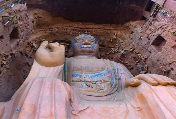 甘谷大象山+水帘洞一日游【打卡小众景点/市区可上门接】【天水市区酒店、高铁站、机场免费接送】