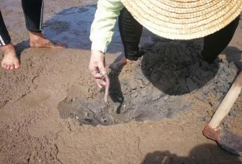海南儋州海花岛旅游度假区【邻昌礁赶海】【海花岛周边原始渔村赶海】