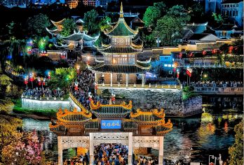 贵州贵阳-甲秀楼-花果园博央艺术中心-青岩古镇-花溪夜郎谷#【车接车送，深度体验热门景点，行程景点可调】