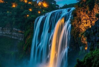 贵州贵阳--黄果树瀑布+陡坡塘+天星桥| 包车定制一日游#【车接车送，深度体验热门景点，行程景点可调】