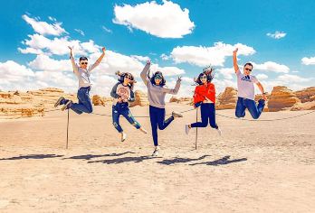 敦煌雅丹西线一日游阳关+玉门关等/免费24h接站/望远镜观星【[天佑优品]24h接站/上门接送/餐包瓶装水】