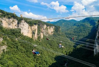 张家界大峡谷/玻璃桥纯玩一日游【一价全含 天天发班】