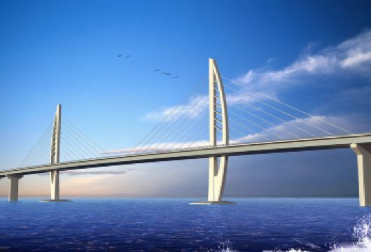 海上看港珠澳大桥一日游【酒店自助餐|乘游轮环澳门半岛】【双视角欣赏港珠澳大桥，①乘坐邮轮海上全景，人工岛零距离感受港珠澳大桥的雄伟】