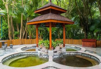 从化碧水湾温泉一日游+浸泡苏打型温泉+四季果园水果任摘任食【温泉界海底捞碧水湾，浸泡流溪河畔珍稀温泉。 大型露天温泉度假村，贴心服务让您宾至如归夏季开放水上乐园】