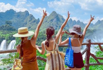 德天瀑布一日游【2-8人小团/明仕骑行/市区接送/含接驳车】【2-8人精品小团+舒适配车+市区酒店上门接+高速直达，减少舟车劳顿！】