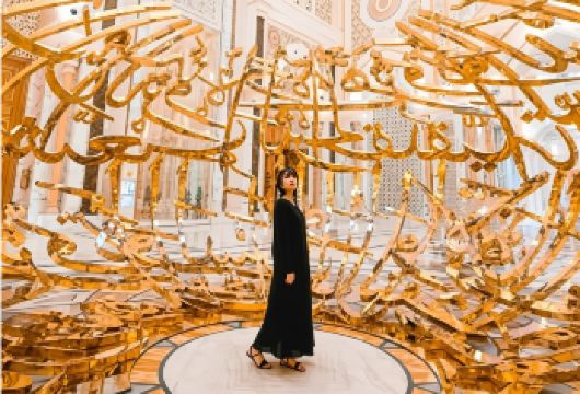 【1人可订】阿布扎比总统府+清真寺+卢浮宫+中文司导一日游【精致小团，酒店上门接送】